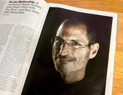 賈伯斯回信的兩個字母