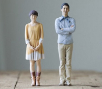 哇,我的照片變成立體蠟像了!