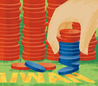 如果不是算命仙，最好記得分散投資