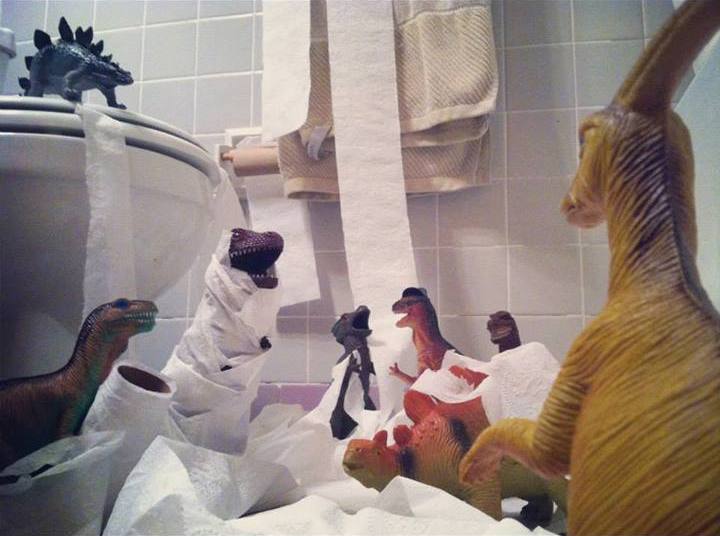 11月家裡的恐龍復活了