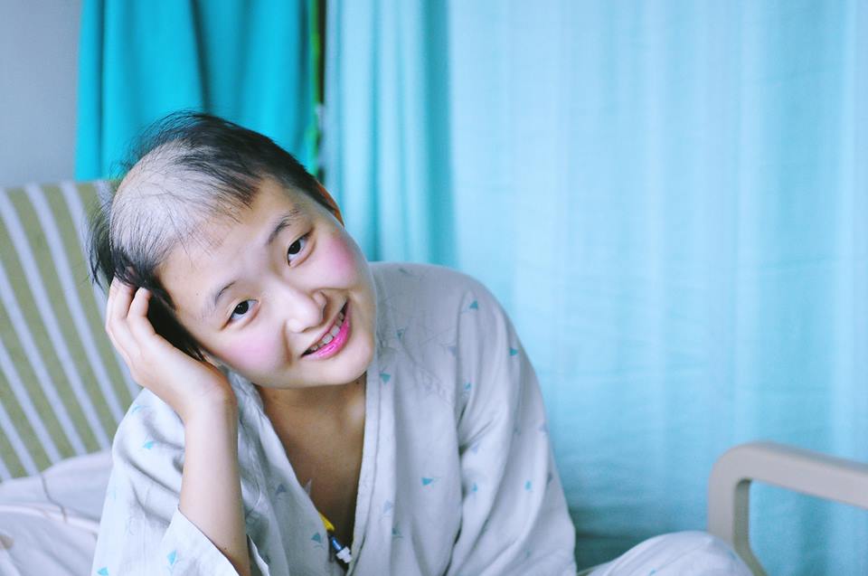 血癌女神歐歐：整個醫院都是我的伸展台