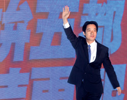 賴清德  每場人生戰役  都要把自己逼到極限