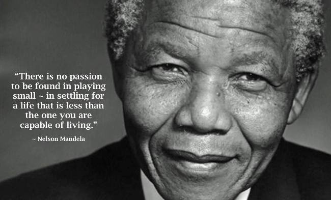 偉大的人帶給你啟發，而不是敬畏─向曼德拉致敬