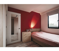 梧桐木凸顯空間的溫暖、樸質個性