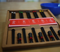 節節高升竹炭筷，用餐的