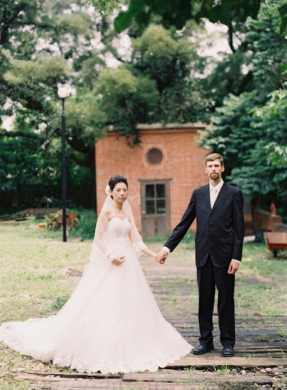 我在臺灣拍婚紗