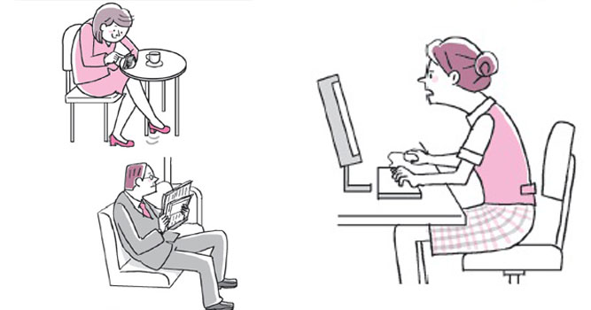 你正在彎腰駝背嗎？