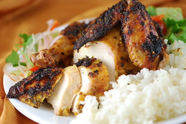 城市的步行記憶：檸檬雞佐香料飯