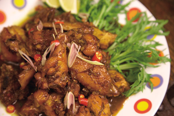 食譜-香茅雞肉&廣式蛋白炒飯