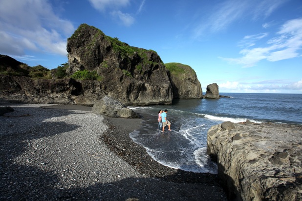花蓮石梯坪賞水梯田深海蝕