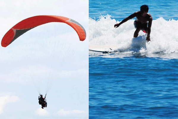 衝下海，飛上天