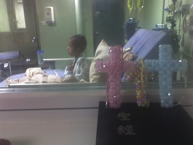 女兒，謝謝你堅強活下來！