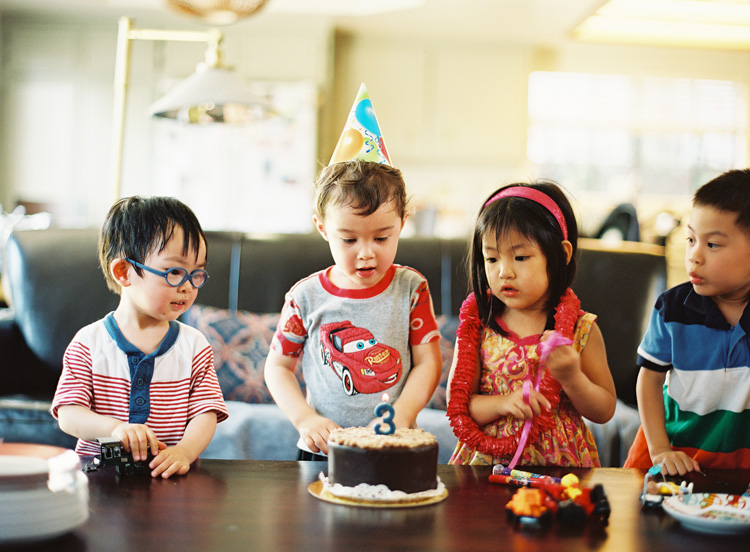 三歲的生日趴