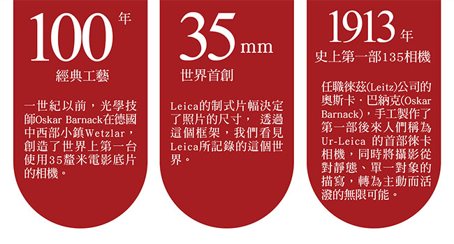 德國徠卡 傳承經典工藝