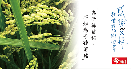 為子孫留稻，不如為子孫留德