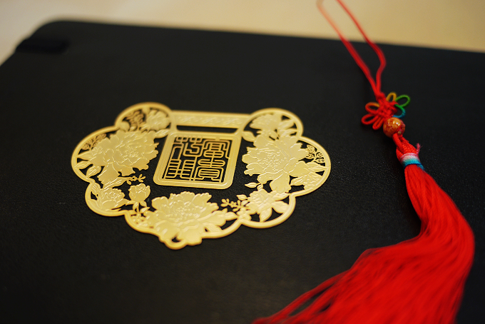 書中自有黃金屋，金屬中式風格書籤陪伴閱讀時光！