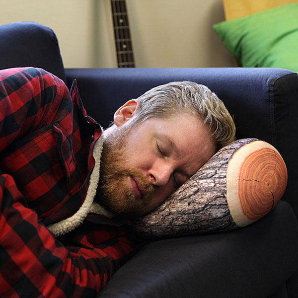 外剛內柔的仿真木頭枕