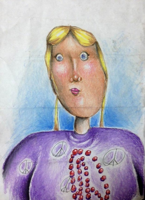 你畫圖我上色，溫馨的親子聯手畫作！