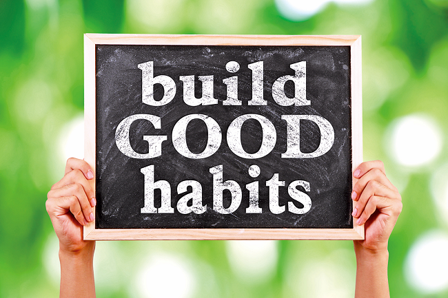 有了成功的習慣，就会習慣成功！