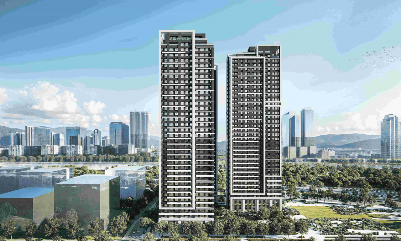 永和大陳，永和房價，漢皇 River Sky