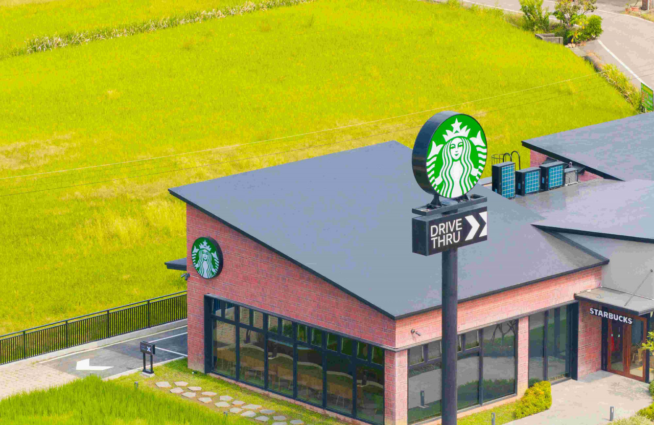 星巴克首度進駐苑裡