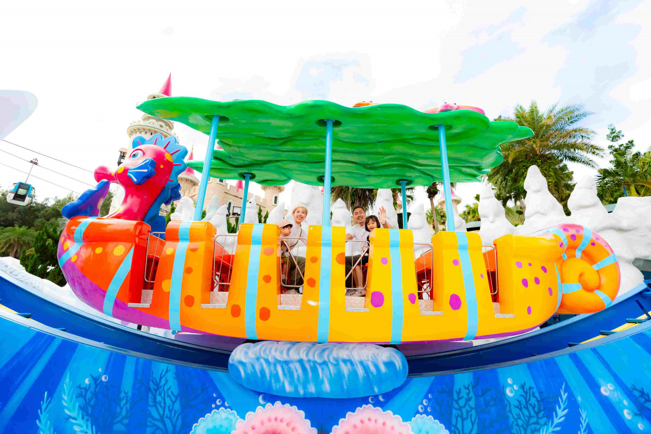 遠雄海洋公園,遊樂設施，海底國王