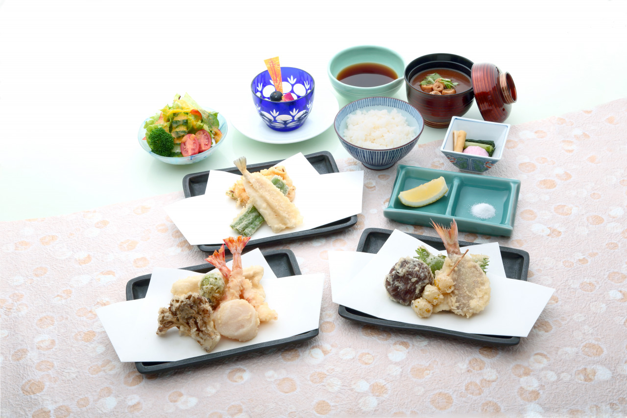 銀座天國 栞-套餐,天婦羅，大倉久和