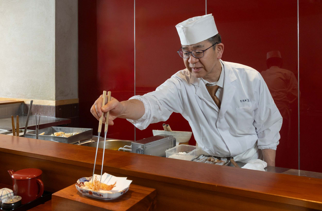 銀座天國理料長渡邊利清