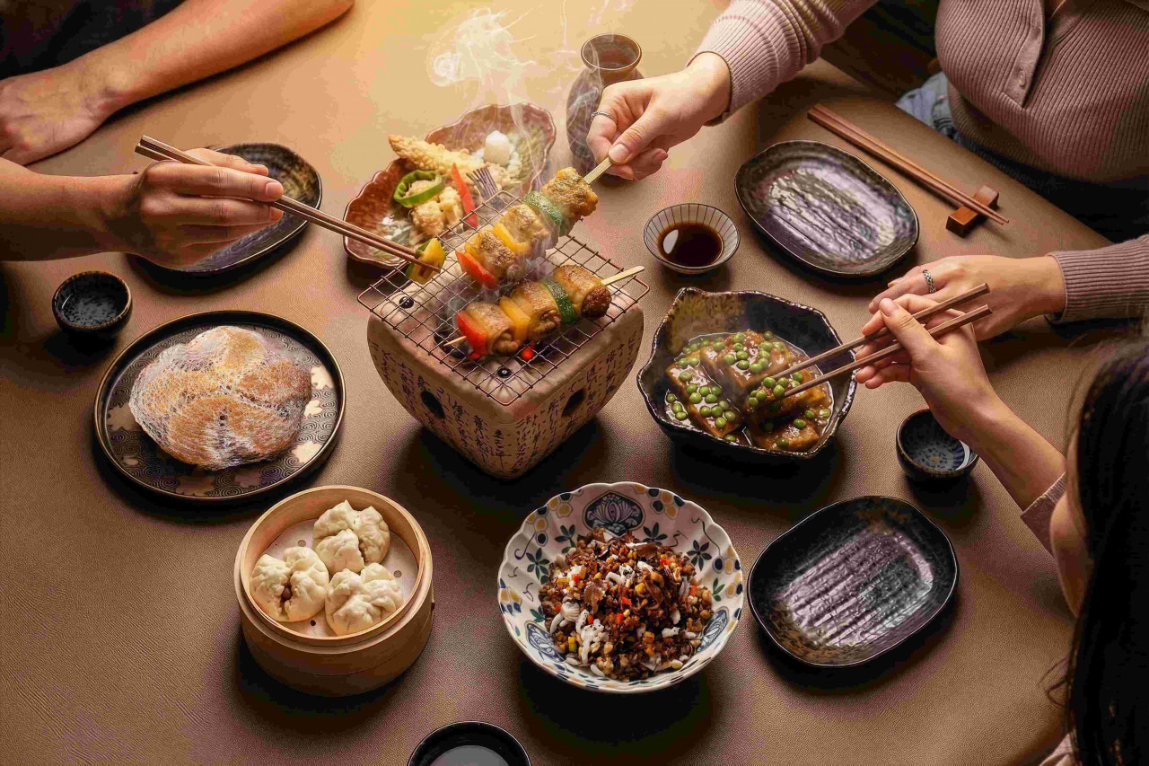 06-全台首家「樂蔬LE SHU」，漢來美食集團全新品牌，攜手享譽國際的韓國寺剎飲食代表「正寬法師」共創料理 (1)