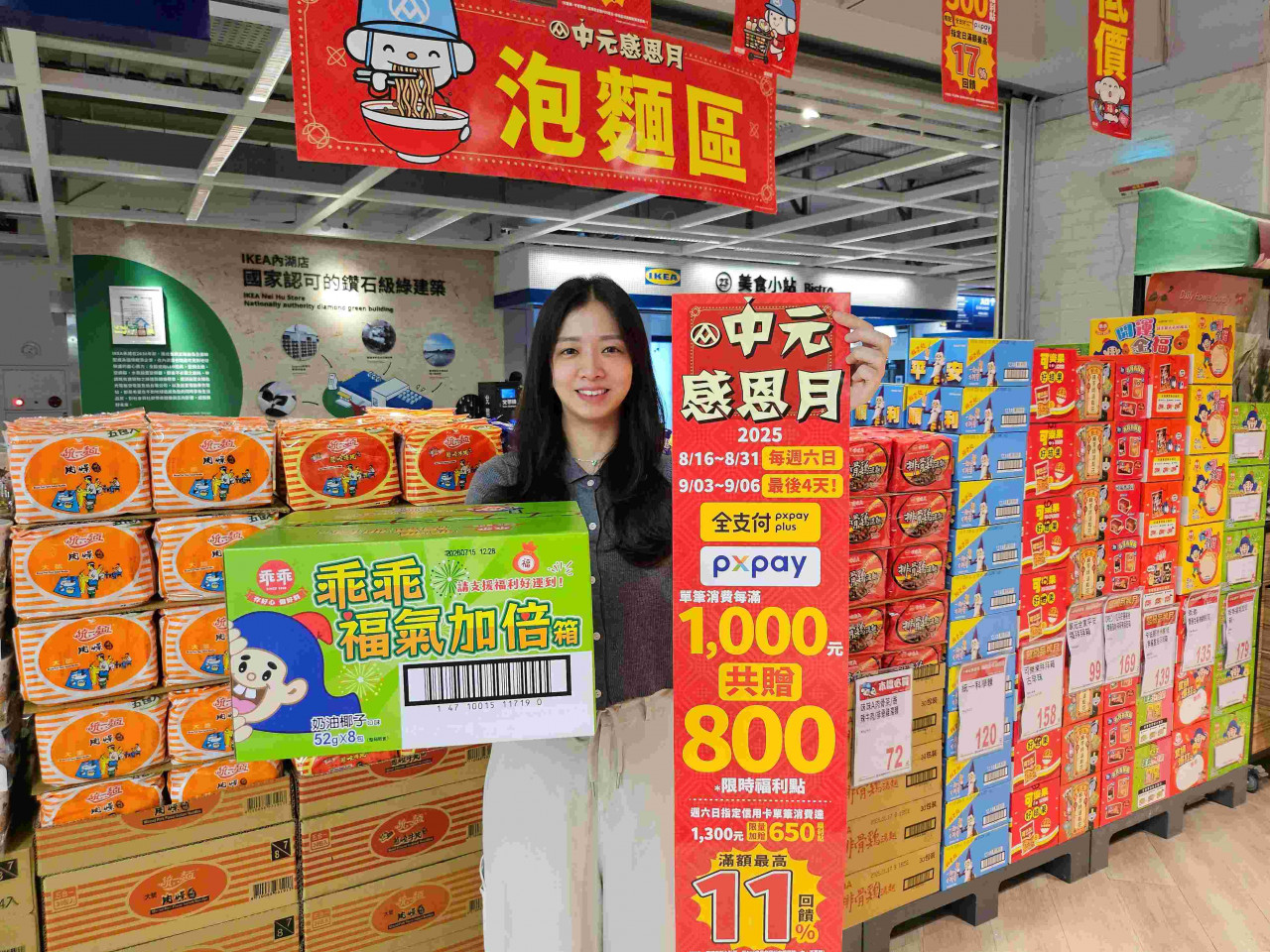 全聯實體門市祭出超有感回饋