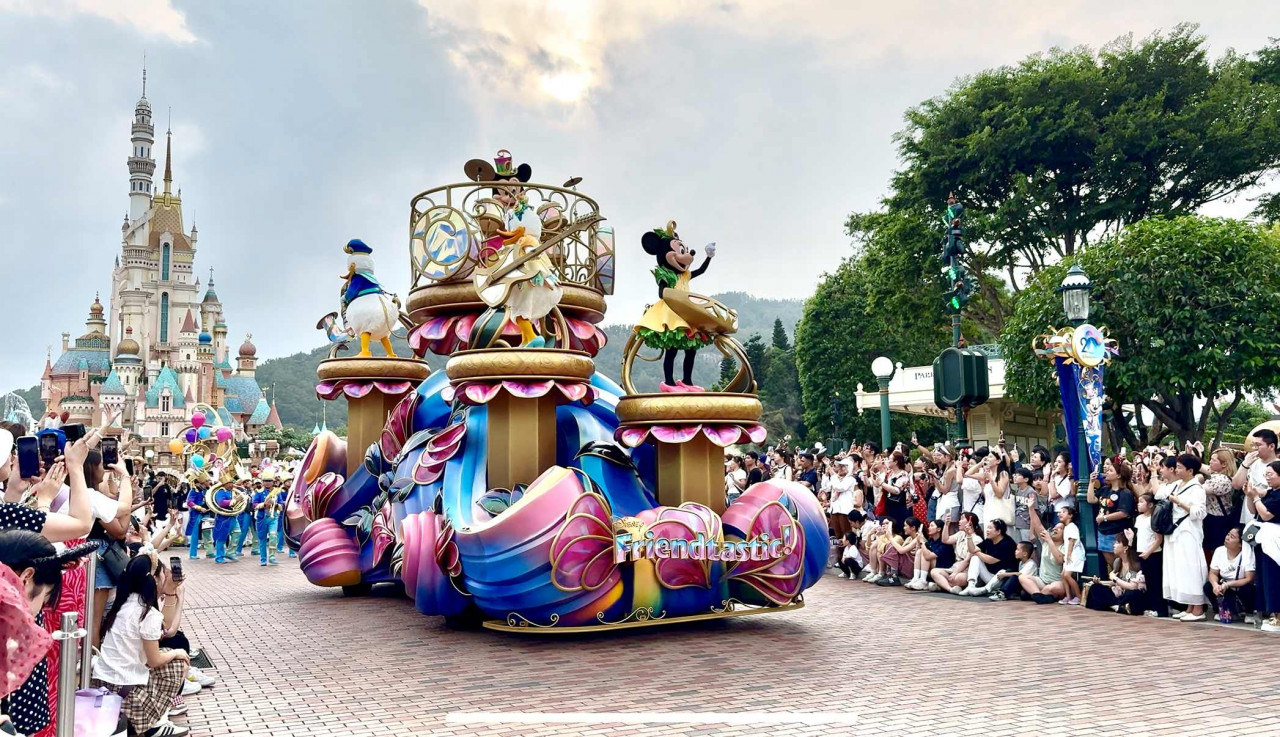 香港廸士尼樂園,巡遊派對,米奇,米妮