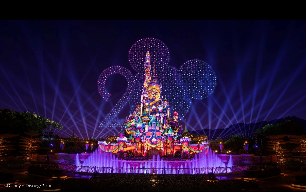 廸士尼,星空派對,20周年,香港