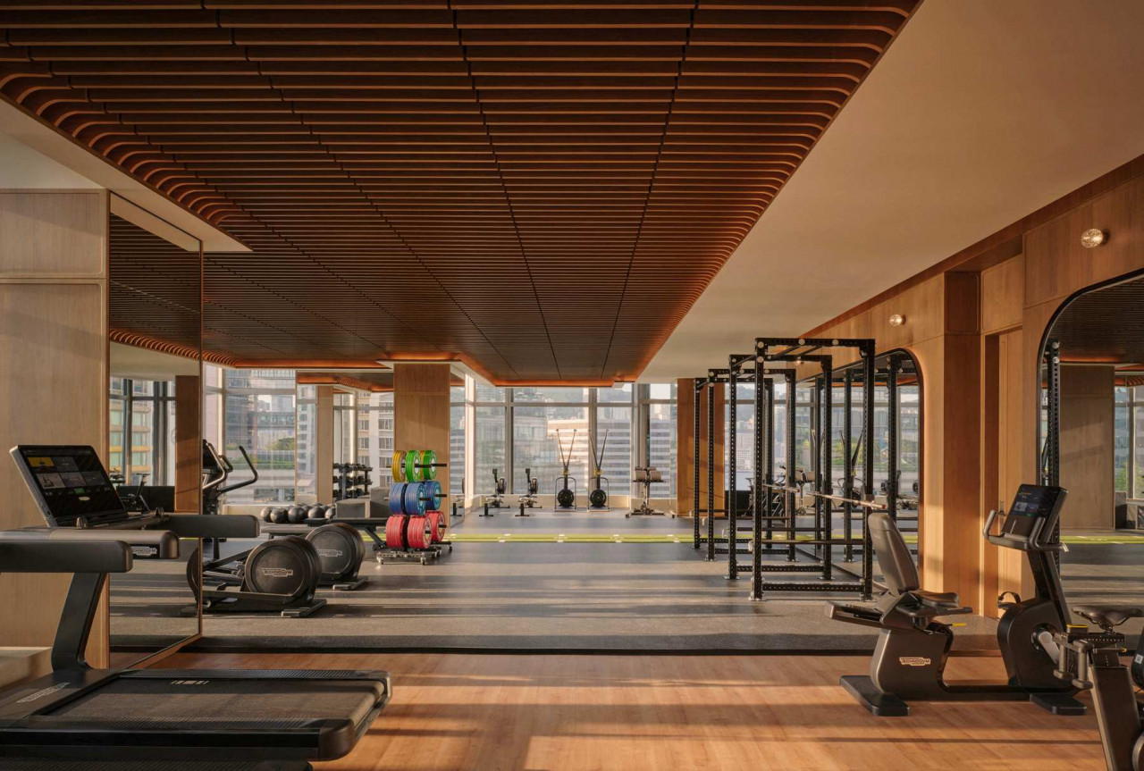 香港金普頓酒店，健身房