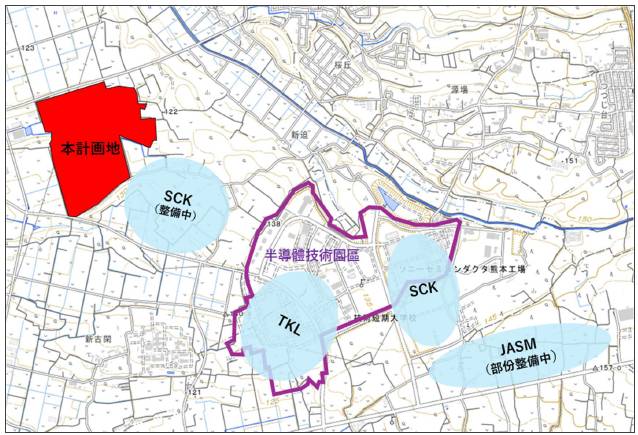 熊本科學園區,三荓不動產