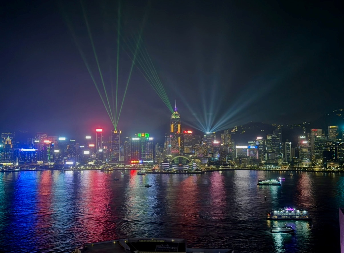 半島酒店,維多利亞港,夜景