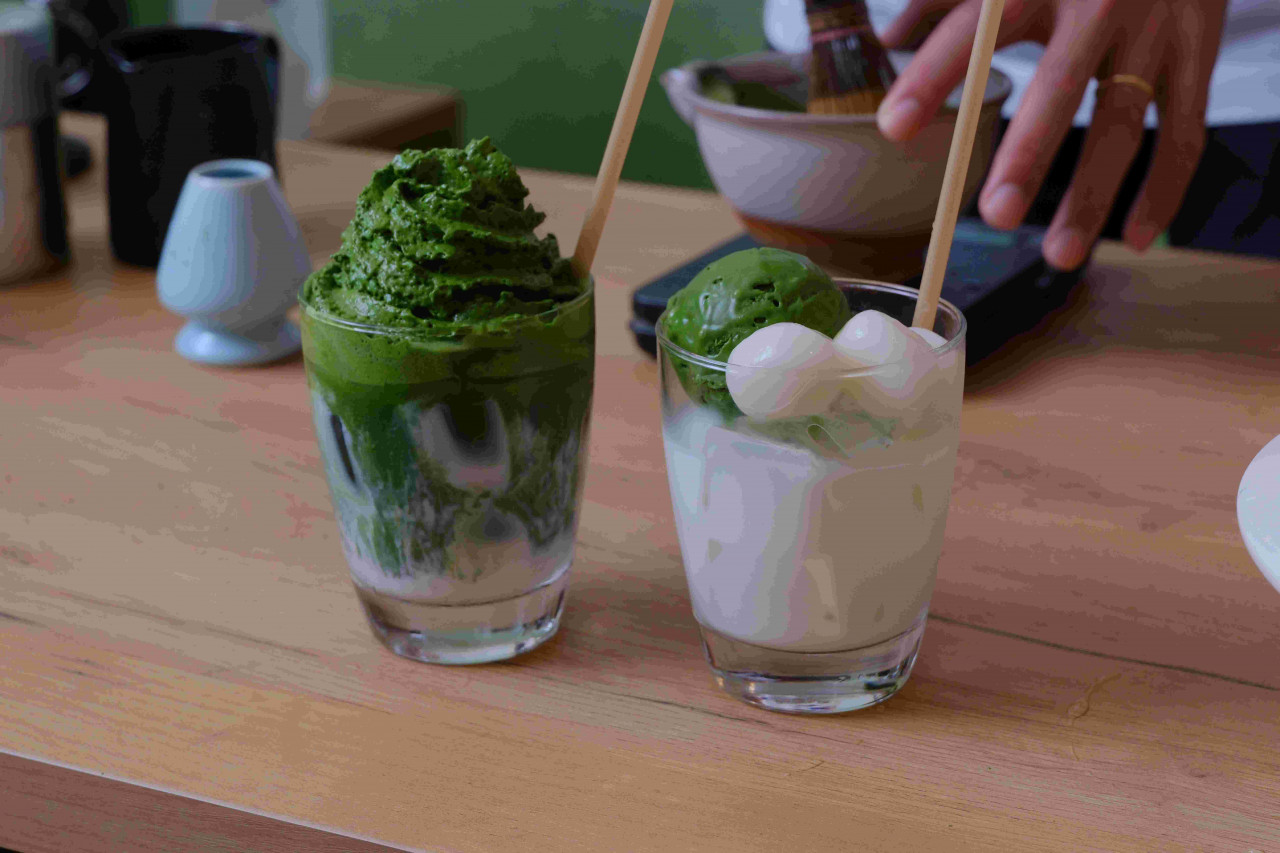 八十八良葉舍，京都，抹茶