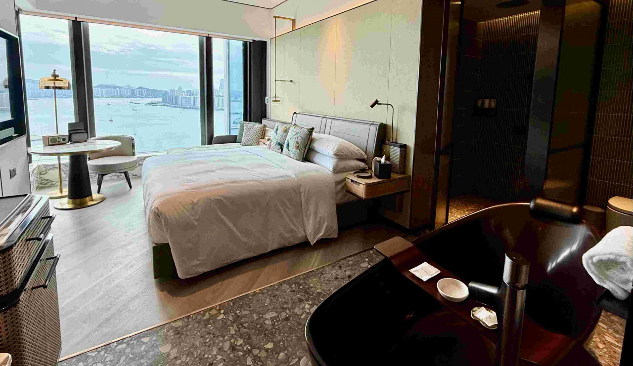 香港金普頓酒店，尖沙且，浴缸