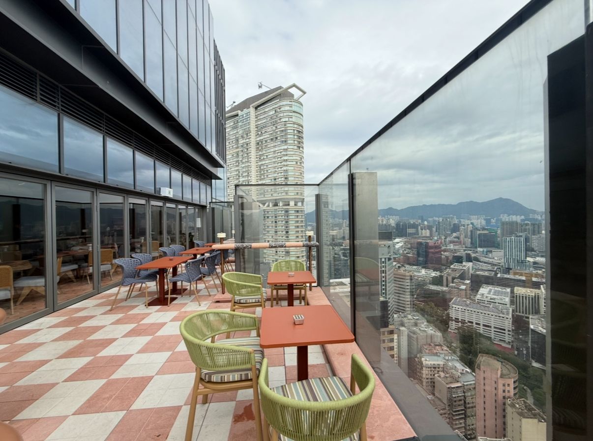 香港金普頓酒店，尖沙且，天際線