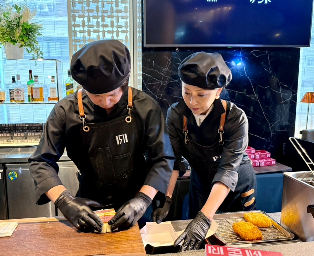 晶華酒店，銀座，三明治，Ginza Sand，和牛三明治，酥炸三明治