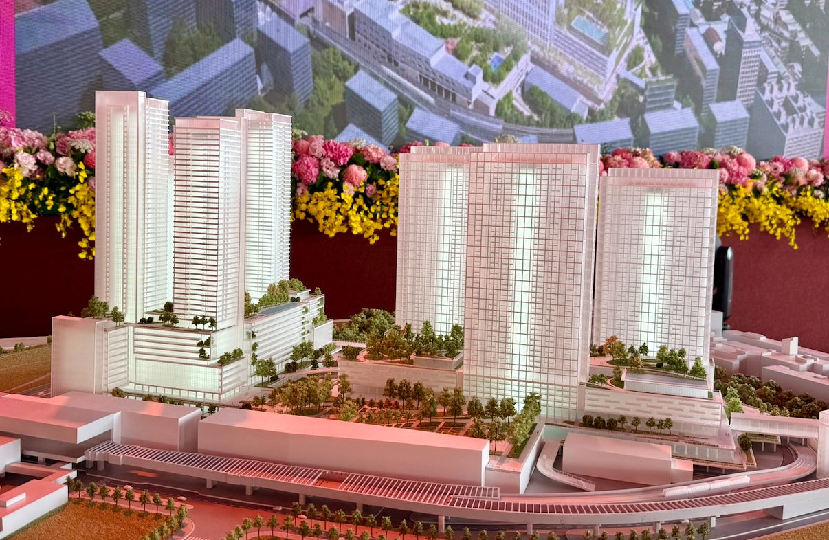 環狀線十四張站暨南機廠,十四張聯開案