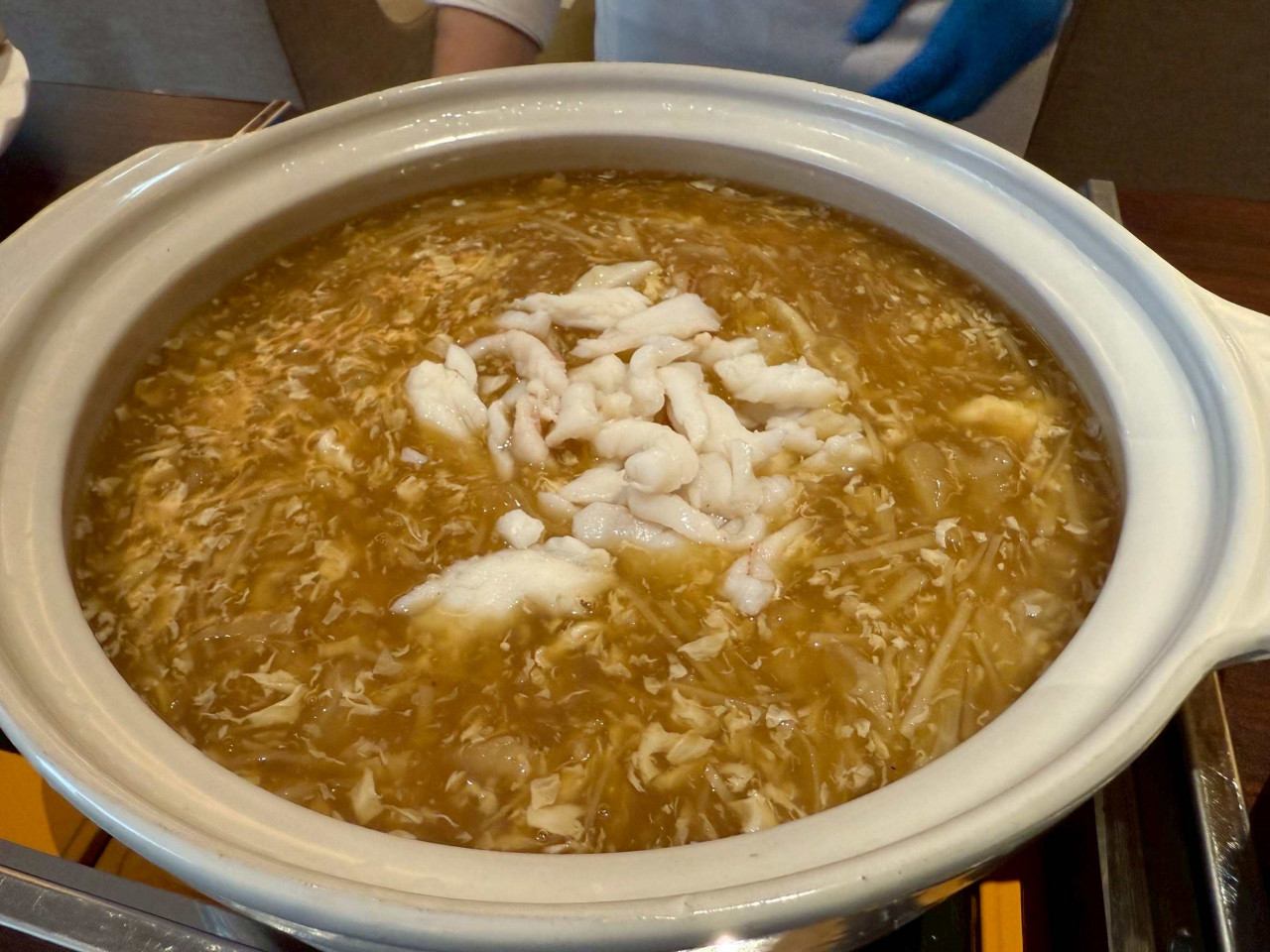 大倉久和,桃花林,先拆蟹肉花椒鮮魚羹