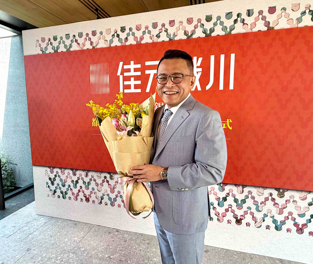 佳元建設董事長蔡錫全