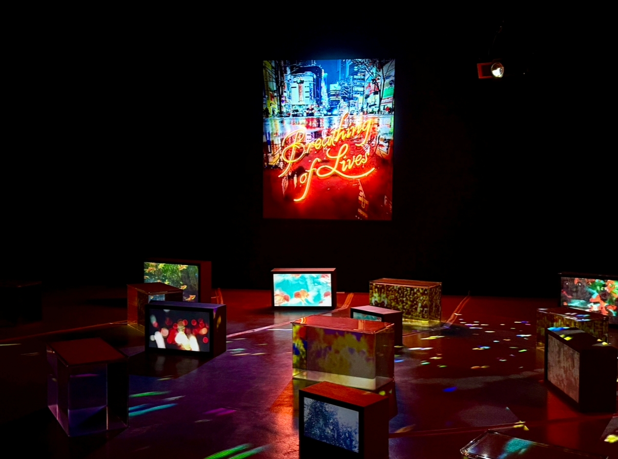 展區《深淵彼岸的夢》一隅。