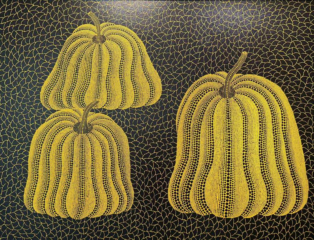 草間彌生的《南瓜》,佳士得拍賣