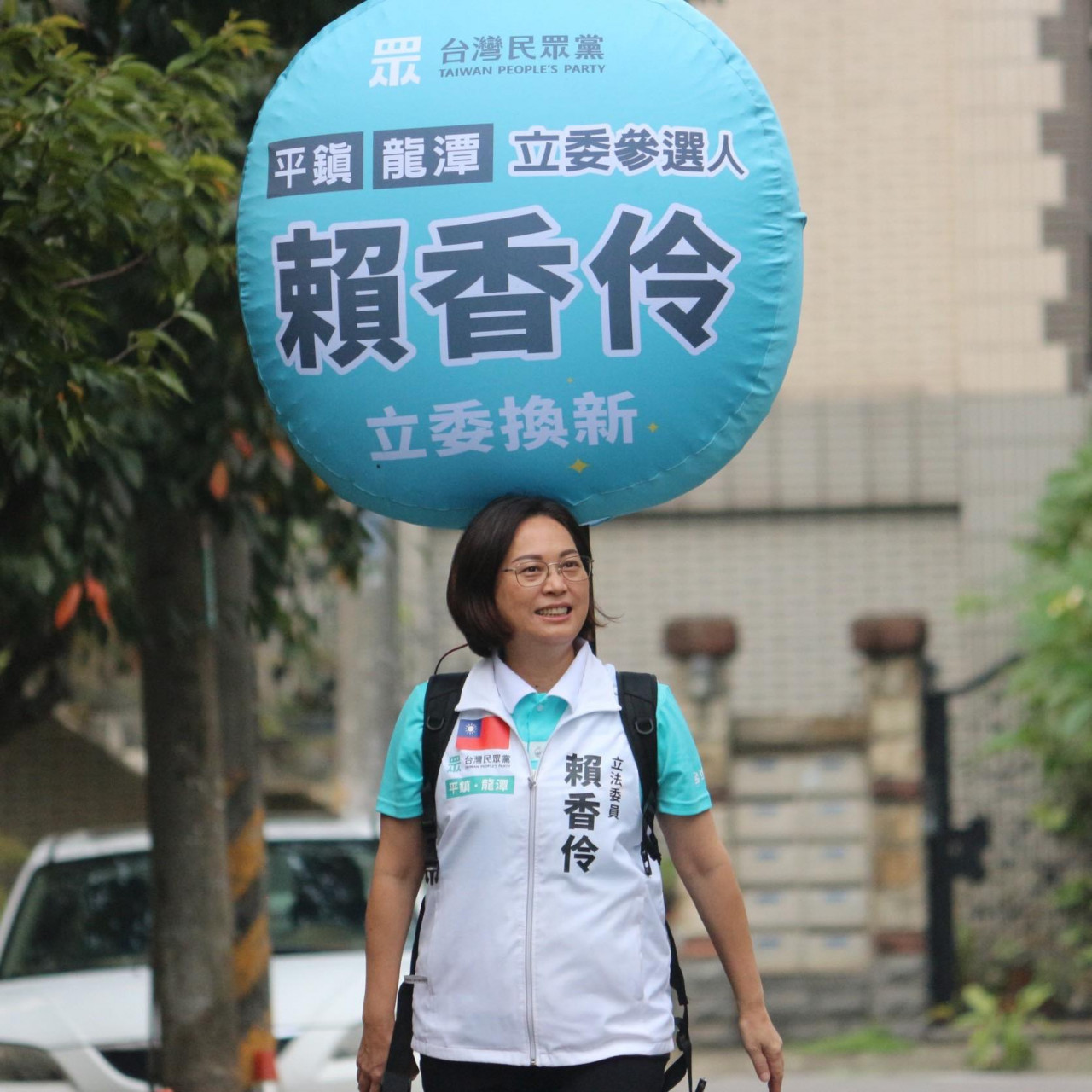 ▲ 民眾黨創黨元老、苗栗縣副縣長賴香伶。圖/取自賴香伶臉書