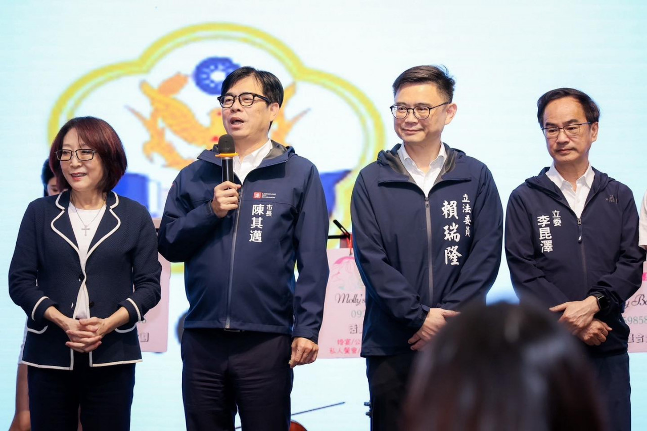 ▲ 陳其邁施政滿意度高，賴瑞隆也積極拓展知名度。圖／賴瑞隆臉書