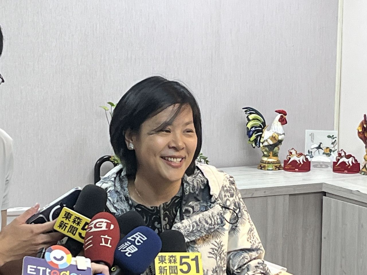 李貞秀近日上政論節目,被網友稱為一級爆破士。圖/蘇芳禾攝