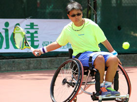 擊出國手夢　輪椅也綁不住的網球魂