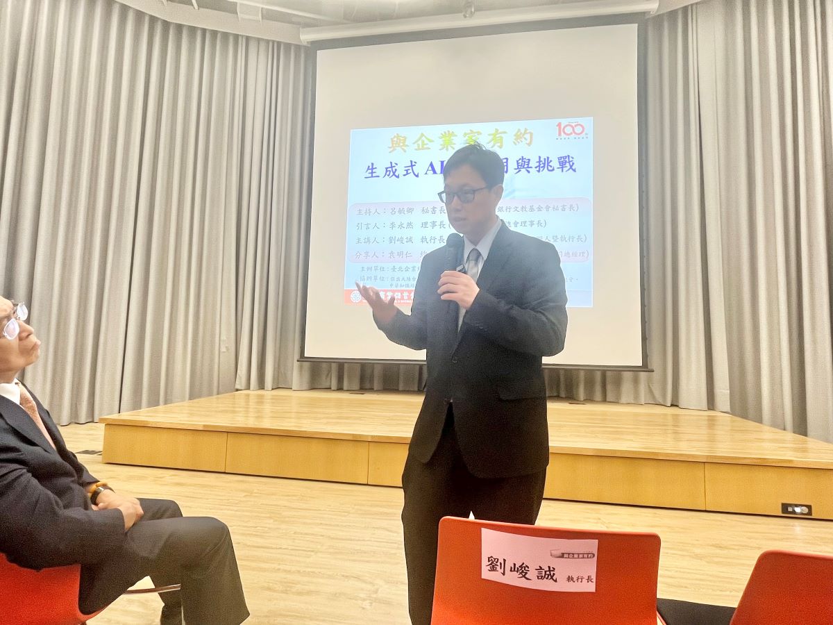 耐能智慧創辦人劉峻誠。