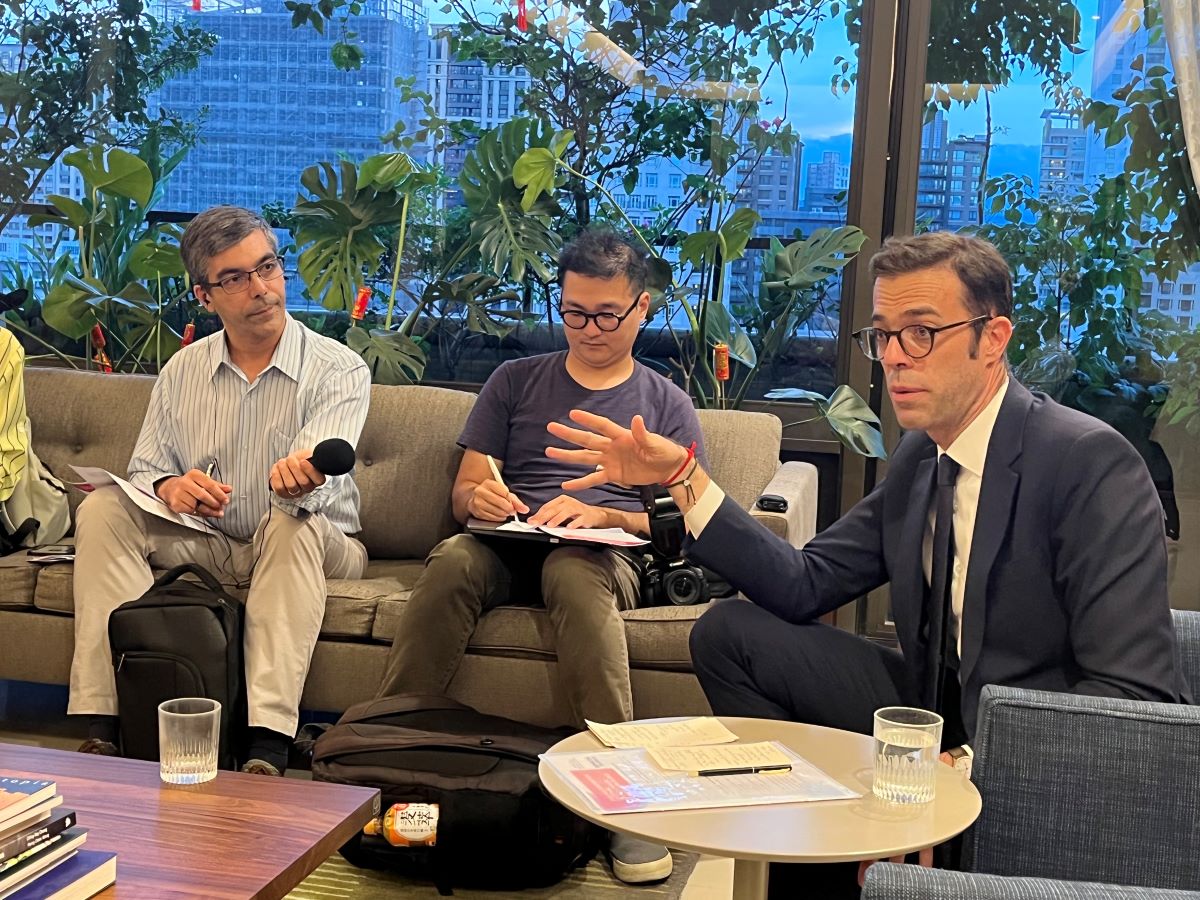 法國在台協會主任龍燁